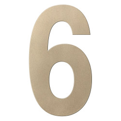 GPF9800A40400-6 CHAMPAGNE BLEND, HUISNUMMER 6/ 400 MM