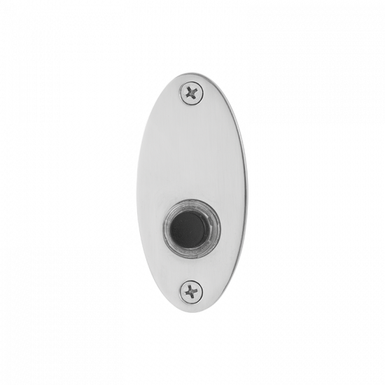 GPF9826.43 DEURBEL MET ZWARTE BUTTON OVAAL 80X38X2MM RVS GEPOLIJST GPF9826.43 DEURBEL MET ZWARTE BUTTON OVAAL 80X38X2MM RVS GEPOLIJST