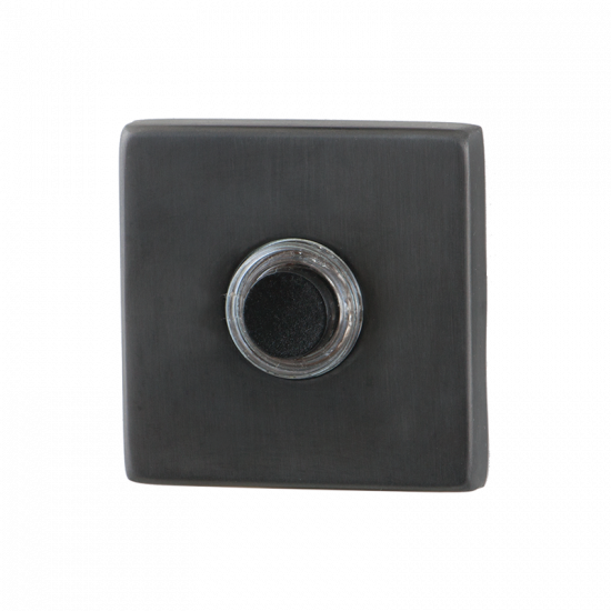 GPF9826.02P1 DEURBEL MET ZWARTE BUTTON VIERKANT 50X50X8 MM PVD ANTRACI GPF9826.02P1 DEURBEL MET ZWARTE BUTTON VIERKANT 50X50X8 MM PVD ANTRACI