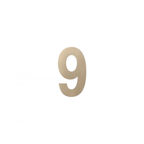 GPF9800.A4.0150-9 CHAMPAGNE BLEND HUISNUMMER 9/ 150MM