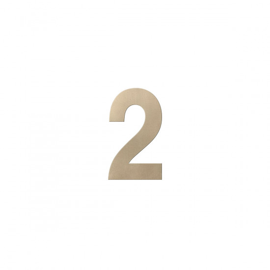 GPF9800.A4.0150-2 CHAMPAGNE BLEND HUISNUMMER 2/ 150MM