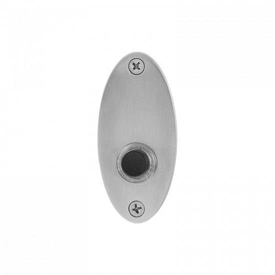 GPF9826.03 DEURBEL MET ZWARTE BUTTON OVAAL 80X38X2MM RVS GEBORSTELD GPF9826.03 DEURBEL MET ZWARTE BUTTON OVAAL 80X38X2MM RVS GEBORSTELD