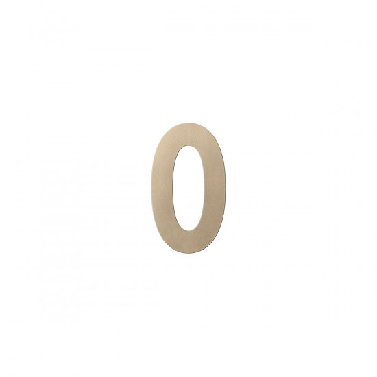 GPF9800.A4.0150-0 CHAMPAGNE BLEND HUISNUMMER 0/ 150MM