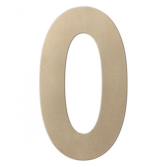 GPF9800.A4.0400-0 CHAMPAGNE BLEND HUISNUMMER 0 XXL/ 400MM