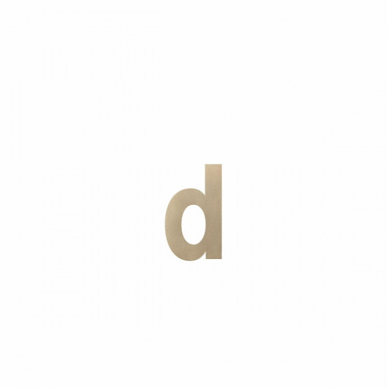 GPF9800.A4.0156-D CHAMPAGNE BLEND LETTER D/ 156MM GPF9800.A4.0156-D CHAMPAGNE BLEND LETTER D/ 156MM
