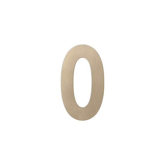 GPF9800.A4.0200-0 CHAMPAGNE BLEND HUISNUMMER 0 L/ 200MM