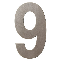 GPF9800A30400-9 MOCCA BLEND, HUISNUMMER 9/ 400 MM