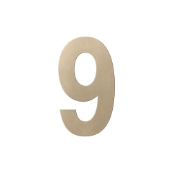 GPF9800A40250-9 CHAMPAGNE BLEND, HUISNUMMER 9/ 250 MM