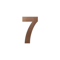 GPF9800A20200-7 BRONZE BLEND, HUISNUMMER 7/ 200 MM