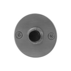 GPF982606400 RVS GEBORSTELD, BELDRUKKER ROND 50X2MM MET ZWARTE BUTTON GPF982606400 RVS GEBORSTELD, BELDRUKKER ROND 50X2MM MET ZWARTE BUTTON