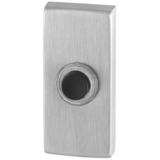 GPF9826.01 DEURBEL MET ZWARTE BUTTON RECHTHOEKIG 70X32X10 MM RVS GEBOR GPF9826.01 DEURBEL MET ZWARTE BUTTON RECHTHOEKIG 70X32X10 MM RVS GEBOR