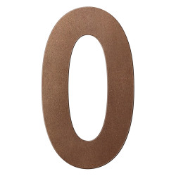 GPF9800A20400-0 BRONZE BLEND, HUISNUMMER 0/ 400 MM