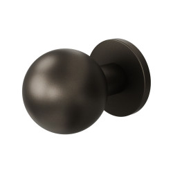 GPF9822A10400 DARK BLEND, KOGEL VOORDEURKNOP 63MM OP ROZET 63MM