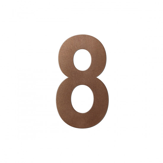 GPF9800.A2.0250-8 BRONZE BLEND HUISNUMMER 8 XL/ 250MM