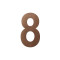 GPF9800A20250-8 BRONZE BLEND, HUISNUMMER 8/ 250 MM