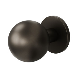 GPF9823A10400 DARK BLEND, KOGEL VOORDEURKNOP 70MM OP ROZET 70MM