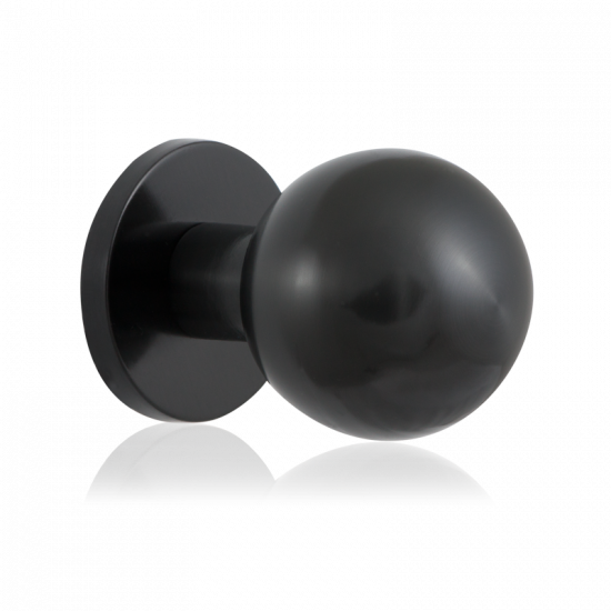 GPF9822.P1 PVD ANTRACIET KOGEL VOORDEURKNOP 63MM OP ROZET 63MM GPF9822.P1 PVD ANTRACIET KOGEL VOORDEURKNOP 63MM OP ROZET 63MM