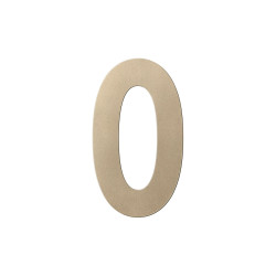 GPF9800A40250-0 CHAMPAGNE BLEND, HUISNUMMER 0/ 250 MM