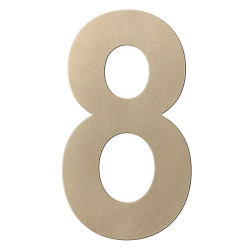 GPF9800A40400-8 CHAMPAGNE BLEND, HUISNUMMER 8/ 400 MM