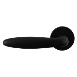 GPF820VZ0200 ZWART, SIGAAR MODEL DEURKRUK OP ROZET 53X6 MM GATDEEL LINKS GPF820VZ0200 ZWART, SIGAAR MODEL DEURKRUK OP ROZET 53X6 MM GATDEEL LINKS