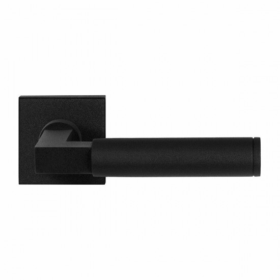 GPF8213.02 KURI DEURKRUK OP VIERKANTE ROZET ZWART, 50X50X8MM GPF8213.02 KURI DEURKRUK OP VIERKANTE ROZET ZWART, 50X50X8MM
