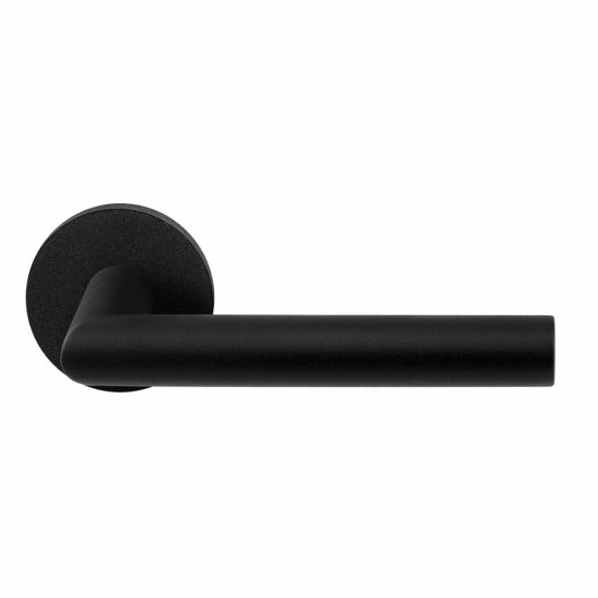 GPF8210.00 TOI DEURKRUK OP RONDE ROZET ZWART, 50X8MM GPF8210.00 TOI DEURKRUK OP RONDE ROZET ZWART, 50X8MM