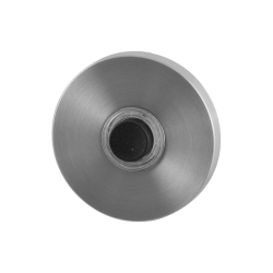 GPF982605400 RVS GEBORSTELD, BELDRUKKER ROND 50X6MM MET ZWARTE BUTTON GPF982605400 RVS GEBORSTELD, BELDRUKKER ROND 50X6MM MET ZWARTE BUTTON