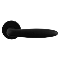 GPF820VZ0300 ZWART, SIGAAR MODEL DEURKRUK OP ROZET 53X6MM GATDEEL RECHTS GPF820VZ0300 ZWART, SIGAAR MODEL DEURKRUK OP ROZET 53X6MM GATDEEL RECHTS