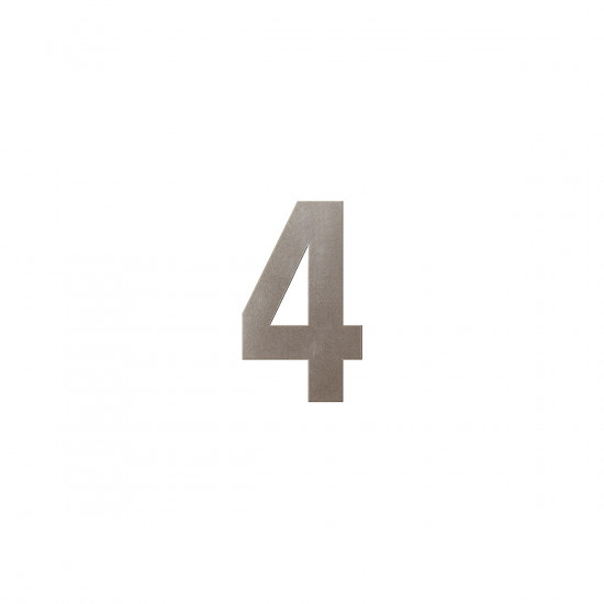 GPF9800.A3.0150-4 MOCCA BLEND HUISNUMMER 4/ 150MM GPF9800.A3.0150-4 MOCCA BLEND HUISNUMMER 4/ 150MM