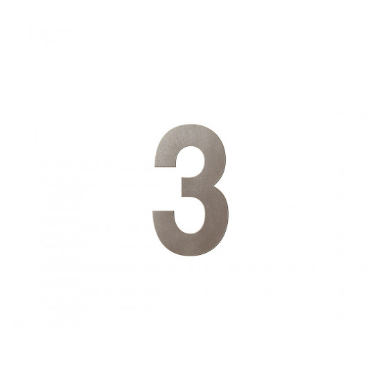 GPF9800.A3.0150-3 MOCCA BLEND HUISNUMMER 3/ 150MM GPF9800.A3.0150-3 MOCCA BLEND HUISNUMMER 3/ 150MM