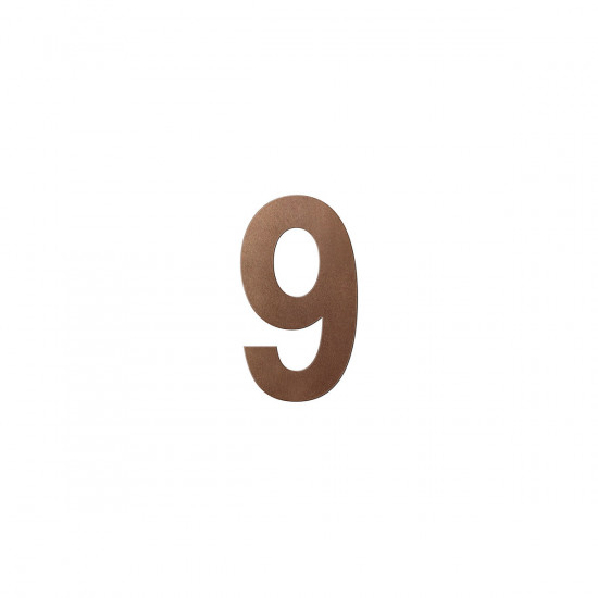 GPF9800.A2.0150-9 BRONZE BLEND HUISNUMMER 9/ 150MM GPF9800.A2.0150-9 BRONZE BLEND HUISNUMMER 9/ 150MM