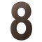 GPF9800A10400-8 DARK BLEND, HUISNUMMER 8/ 400 MM