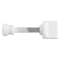 GPF811062109 WIT, TOILETSTIFT 8MM VOOR SCHILD GROTE KNOP