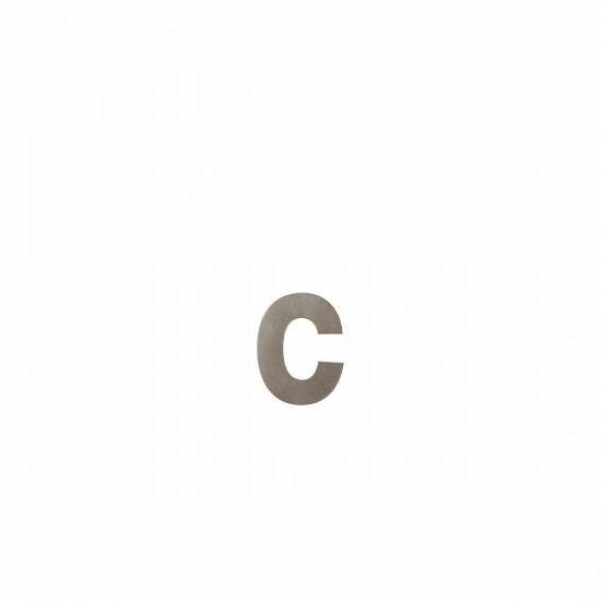 GPF9800.A3.0116-C MOCCA BLEND LETTER C/ 116MM GPF9800.A3.0116-C MOCCA BLEND LETTER C/ 116MM