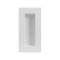 GPF87176200A WIT, SCHUIFDEURKOM RECHTHOEKIG 102X51MM