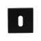 GPF890102107 ZWART, SLEUTELROZET VIERKANT 50X50X8MM