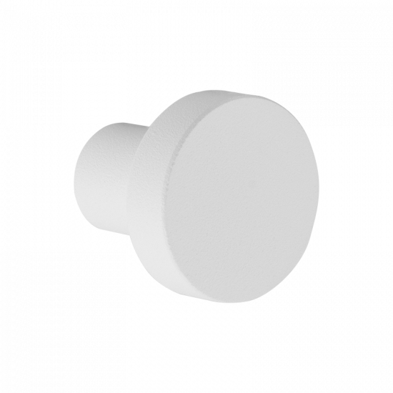GPF8506.30 WIT MEUBELKNOP ROND 30MM/ HOOGTE 28MM GPF8506.30 WIT MEUBELKNOP ROND 30MM/ HOOGTE 28MM