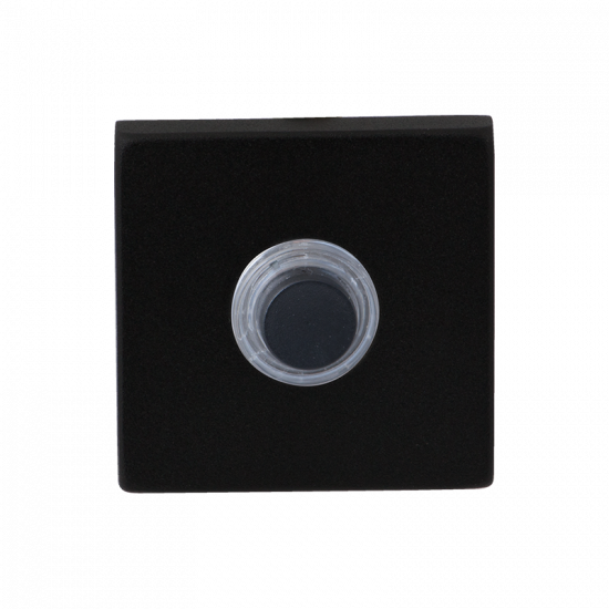 GPF8826.02 DEURBEL MET ZWARTE BUTTON VIERKANT 50X50X8 MM ZWART GPF8826.02 DEURBEL MET ZWARTE BUTTON VIERKANT 50X50X8 MM ZWART