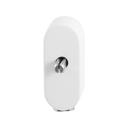 GPF885062099 WIT, DRAAIKIEPMECHANISME AFSLUITBAAR SKG*** OVAAL 83X34X31 MM MET STIFT BINNENZIJDE 32 MM