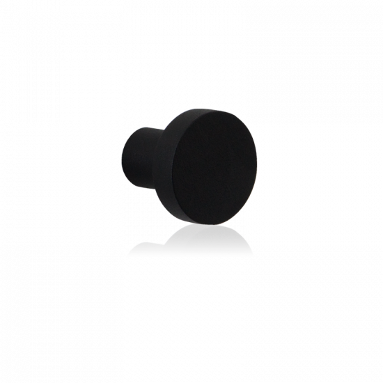 GPF8504.30 ZWART MEUBELKNOP ROND 30MM/ HOOGTE 28MM GPF8504.30 ZWART MEUBELKNOP ROND 30MM/ HOOGTE 28MM