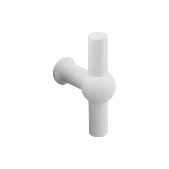 GPF8510.45 WIT MEUBELKNOP HIPI 12MM/ HOOGTE 45MM GPF8510.45 WIT MEUBELKNOP HIPI 12MM/ HOOGTE 45MM