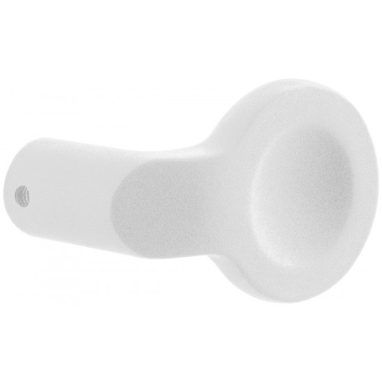GPF8875.62 WITTE DESIGNKNOP VERKROPT DRAAIBAAR INCL. KRUKSTIFT GPF8875.62 WITTE DESIGNKNOP VERKROPT DRAAIBAAR INCL. KRUKSTIFT