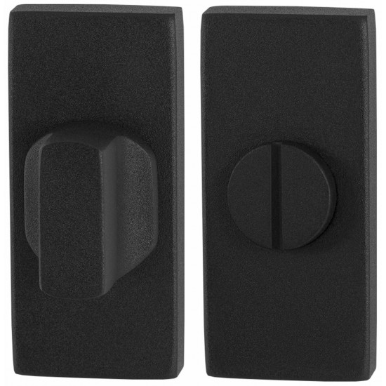 GPF8911.01 ZWART TOILETGARNITUUR RECHTHOEKIG 70X32MM STIFT 5MM GROTE K GPF8911.01 ZWART TOILETGARNITUUR RECHTHOEKIG 70X32MM STIFT 5MM GROTE K