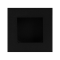 GPF87146100E ZWART, SCHUIFDEURKOM VIERKANT 70X70MM