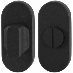 GPF891104110 ZWART, TOILETGARNITUUR OVAAL 70X32 MM STIFT 5 MM GROTE KNOP GPF891104110 ZWART, TOILETGARNITUUR OVAAL 70X32 MM STIFT 5 MM GROTE KNOP
