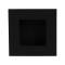 GPF87146100F ZWART, SCHUIFDEURKOM VIERKANT 90X90MM