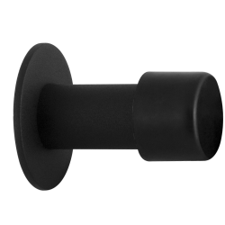 GPF873361000 ZWART, DEURSTOPPER ROND 60X22/50MM
