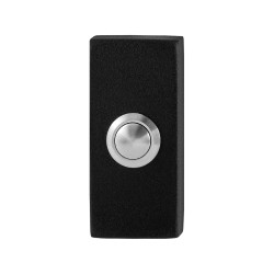 GPF882701400 ZWART, BELDRUKKER RECHTHOEKIG 70X32X10 MM MET RVS BUTTON GPF882701400 ZWART, BELDRUKKER RECHTHOEKIG 70X32X10 MM MET RVS BUTTON