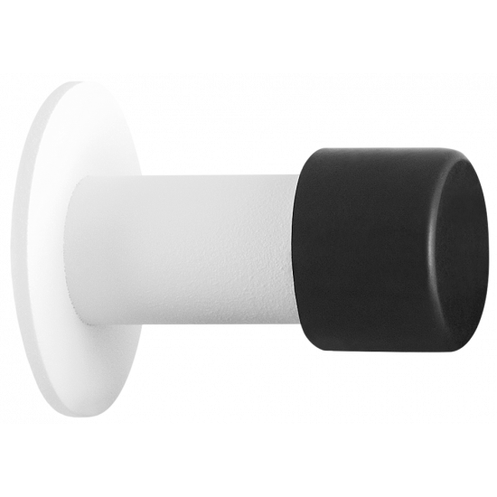 GPF8733.62 WIT DEURSTOPPER ROND 60X22/50MM GPF8733.62 WIT DEURSTOPPER ROND 60X22/50MM