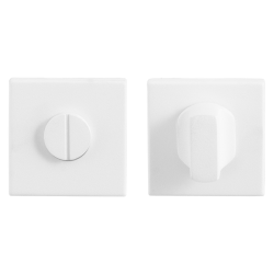 GPF891042110 WIT, TOILETGARNITUUR VIERKANT 50X50X8MM STIFT 8MM GROTE KNOP GPF891042110 WIT, TOILETGARNITUUR VIERKANT 50X50X8MM STIFT 8MM GROTE KNOP